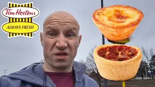 Tim Horton's New Custard Tart with bonus Pecan Butter Tart!