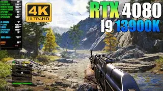 Far Cry 4 : RTX 4080 + i9 13900K ( 4K Maximum Settings )