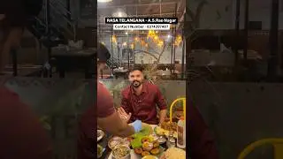 Short 589 | RASA Telangana Restaurant | AS Rao Nagar | Vamshi Krishna Reddy