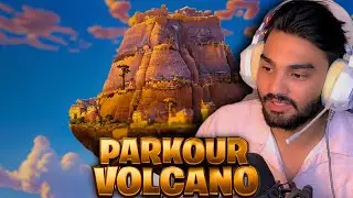 VOLCANO PARKOUR | MINECRAFT @HielkeMaps  #trending #viralvideo #parkour #valcano