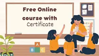 FREE ONLINE COURSE WITH CERTIFICATE 😍
