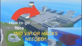 Simple way to the port area in Roblox Noob Army Tycoon (trade servers)