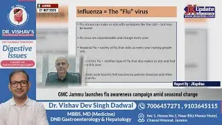 GMC Jammu launches flu awareness campaign amid seasonal change