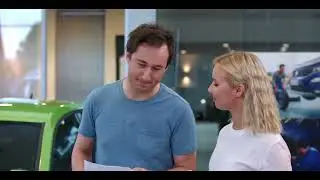 Car Dealership Commercial scene - James Pratt and Bella Valentini