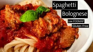 Low FODMAP, Gluten Free Spaghetti Bolognese