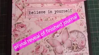 Final reveal of my Shabby Rose journal journey  @Scrimpingmommy 