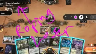 Ep801: new WUBRG Multiplicity deck vs Another roping loser. Platinum ranked Historic MTGA.