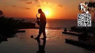 Jimmy Sax Black Performance at Stunning Bali Sunset Pool Villa Luxury Wedding Entertainment for You