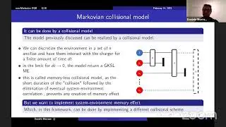Daniele Morrone: Charging a quantum battery in a non-Markovian environment: a collisional model