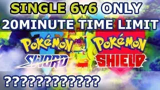POKEMON SWORD & SHIELD ONLINE BATTLES HAVE 20 MINUTES TIME LIMIT ONLY & NO VS.RECORDER
