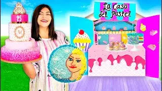 Convertí Casita de Plástico en PASTELERÍA 🍰 