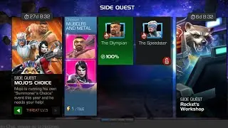 Threat Level 5  Completion rewards| New SQ Mojo's Choice