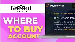 Как купить аккаунт Genshin