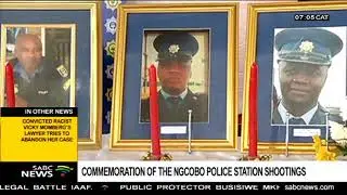 Commemoration of the Ngcobo police station shootings