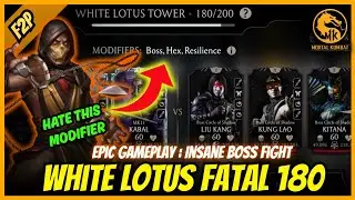 Fatal 180 White Lotus Tower Full Gameplay &ndash; Mortal Kombat Mobile
