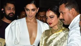 Deepika Padukone's KIND GESTURE towards Rekha @ Hello Hall of Fame Awards 2018