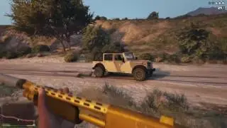 Grand Theft Auto V Epic Police/military chase !