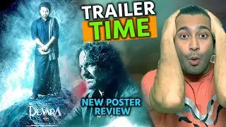 DEVARA NEW POSTER REACTION | DEVARA TRAILER TIME | DEVARA OVERSEAS ADVANCE BOOKING REPORT