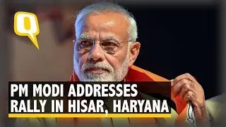 PM Modi Addresses Rally in Hisar, Haryana