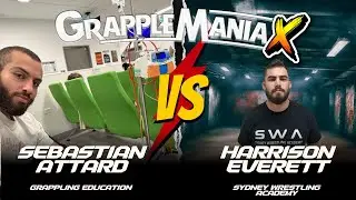 Grapple Mania 10: Sebastian Attard v Harrison Everett | Full Match