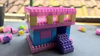 Satisfying diy House || Building blocks asmr