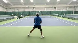 Short indoor match Dan vs Van