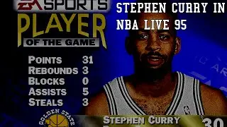 Stephen Curry Modded Into NBA Live 95 PC | NLSC Wayback Wednesday