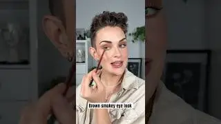 EASY matte brown smokey eyeshadow tutorial with the new Makeup by Mario cream eyeshadows