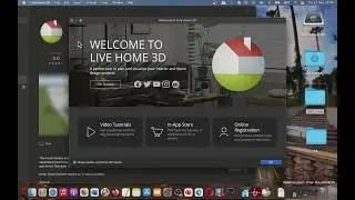 Live Home 3D House Design Graphic App for MAC (Basic Overview)