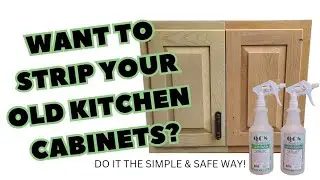 How To Strip Old Kitchen Cabinets