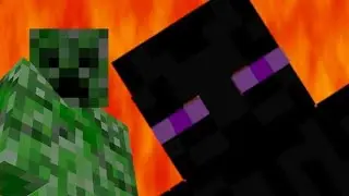 Enderman Vs Creeper (Voice Over) (Video By SladeaKaKevin) (Series 2 part 3)