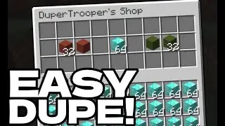 Minecraft's Chest Shop Dupe Method - Deleted lumin₇₇₇ Video