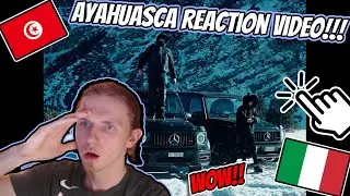 Simba La Rue - AYAHUASCA feat. Tony Boy | REACTION VIDEO| Italian rap??