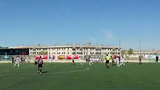 2025 Madrid, Spain - goal kick in Easter Cup