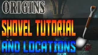 Origins Zombies - Shovel Tutorial | Locations, Uses, Rewards & More! (Black Ops 2)
