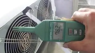 Topleader Rooftop air conditioner in test again after passed drop test