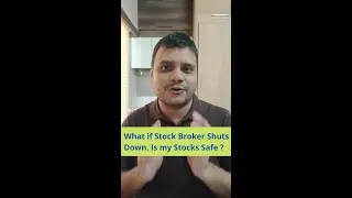 What if Stock Broker Shuts down ? Is my Shares Safe ? | #sharemarket #stocks #stockmarketshorts