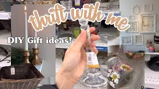 THRIFTING for easy DIY Christmas gift ideas!