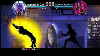 Shadow Fight 2 Mod Apk 2.41.6 ! Golden Composite Sword + lynx Claws ! Unlimited Coins & gems/Max lv