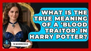 What Is The True Meaning Of A 'blood Traitor' In Harry Potter? - The Wizarding Realm