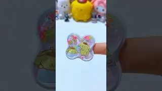 Pompompurin 3D water stickers #japan #pompompurin #sanrio #shortsviral #sticker #sakura #trending