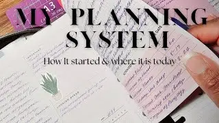 My planner system || How I plan my life || Bullet Journal Flip || Classic Happy Planner ||