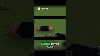 Minecraft  Portal Econ&ocirc;mico! - Economize Obsidiana F&aacute;cil!