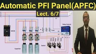 Automatic power factor correction panel (APFC);Part;6/7
