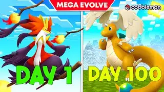💥 I Mastered Mega Evolution in 100 Days in Cobblemon! | Ultimate Pok&eacute;mon Survival 🌟