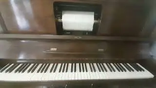 RAIN .Mastertouch Player Piano Roll D.2037