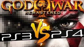 God of War 3 PS4 Remastered Comparison VS God of War 3 PS3 - 60fps 1080p