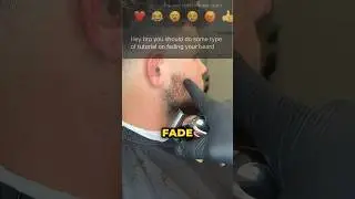 60 second beard tutorial‼️Follow me: @drewcutitout on insta #beardfade #beard #beardcut #beardlineup