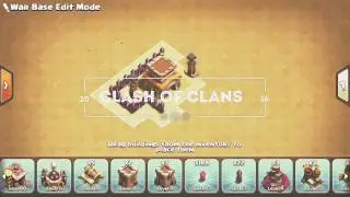 Clash of clans-Town Hall 8 (TH8) w/ Bomb Tower | Anti Hog | 2016
