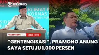Prabowo Serukan “Gentengisasi”, Pramono Anung: Saya Setuju 1.000 Persen